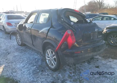 2014 Nissan Juke S из США, поврежденный, VIN JN8AF5MRXET452122